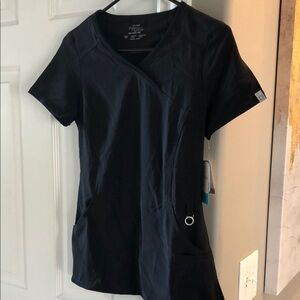 Black Women's Scrub Top Cherokee